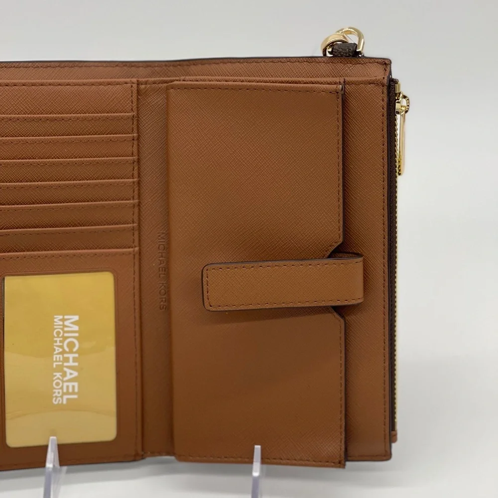 Michael Kors Double Zip Wallet Wristlet